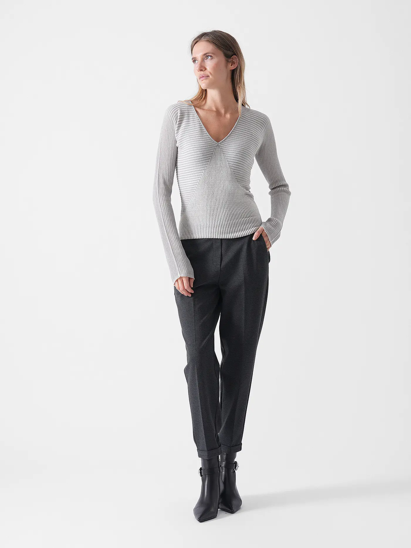 MAC | Chino CAMI | grau